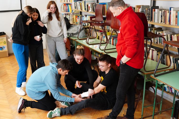 Egészségnap előadással és versennyel 🩸🏆