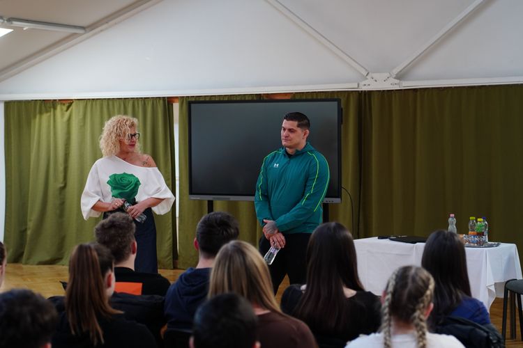 #LifeSwitch előadás az Egészségnapon 🎤💬