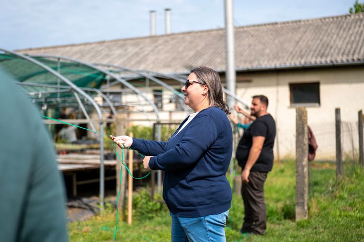 Új raschel háló a virágok védelmében 🌸