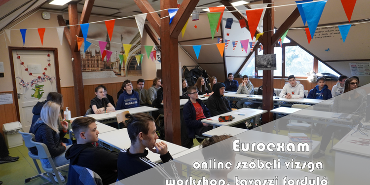 Euroexam online szóbeli vizsga workshop, tavaszi forduló
