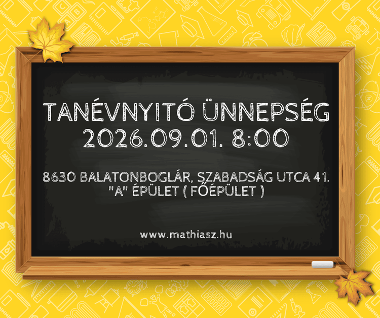 Tanévnyitó ünnepség - 2026