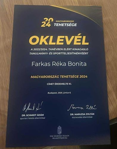 JÓ TANULÓ, JÓ SPORTOLÓ ❤️🤍💚