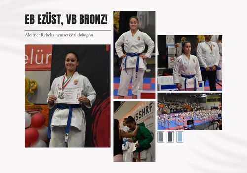 🏆 Aleitner Rebeka nemzetközi dobogón: EB ezüst, VB bronz!