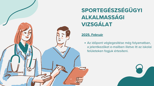 Sportegészségügyi alkalmassági vizsgálat