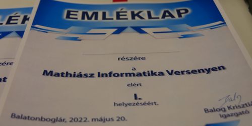 Mathiász informatika verseny – 2022